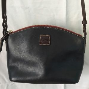 Leather crossbody bag